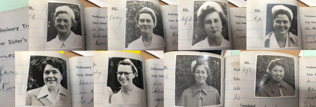 photos of nurses from the training books